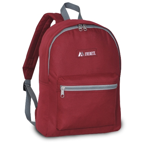 Basic Backpack Burgundy
