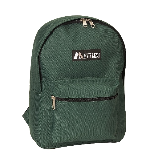 Basic Backpack Dark Green