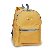 Basic Backpack Gold Yellow