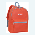 Basic Backpack Rust Orange