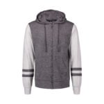 MV Sports Leo Slub Full Zip Sweatshirt