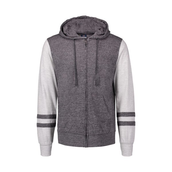 MV Sports Leo Slub Full Zip Sweatshirt