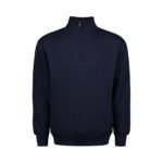 MV Sports Fundamental Fleece Quarter Zip Sweatshirt size chart