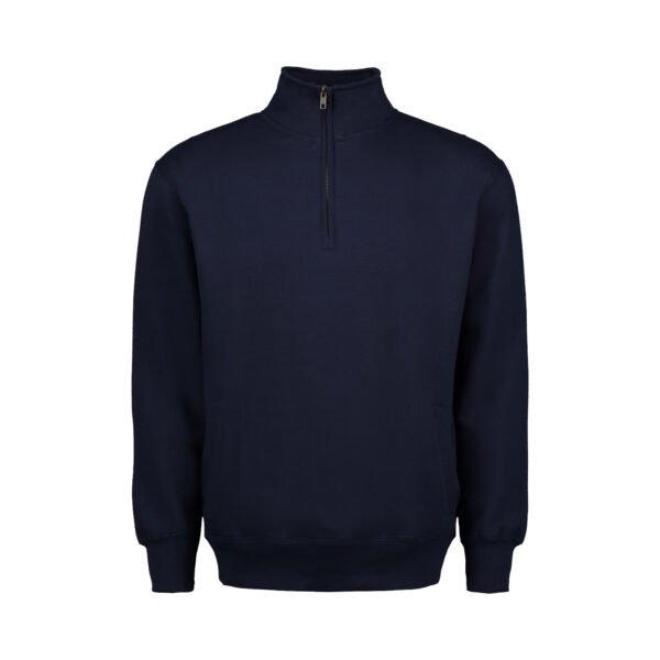 MV Sports Fundamental Fleece Quarter Zip Sweatshirt size chart