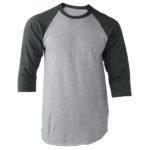 Tultex Unisex Fine Jersey Raglan Tee