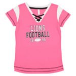 LAT Apparel Ladies Game Day Lace-Up Tee
