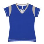 Ladies Game Day Lace-Up Tee