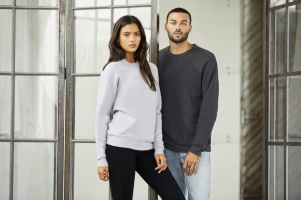 Unisex Sponge Fleece Raglan Sweatshirt