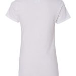 White Back Standard Brand; Women’s Tru-Fit V-Neck