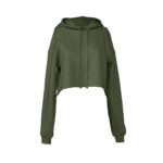 BELLA + CANVAS Women’s Cropped Fleece Hoodie