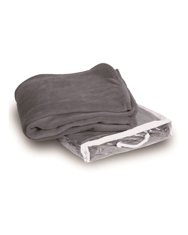grey Front High Liberty Bags; Alpine Fleece, Micro Fleece Blanket