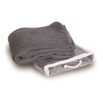 Grey Front High Liberty Bags; Alpine Fleece, Micro Fleece Blanket