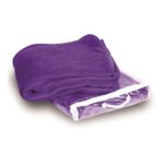 Purple Front High Liberty Bags; Alpine Fleece, Micro Fleece Blanket