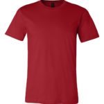 Canvas Red Bella Canvas T-shirts