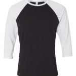 BELLA CANVAS Unisex Three Quarter Sleeve Baseball T-Shirt