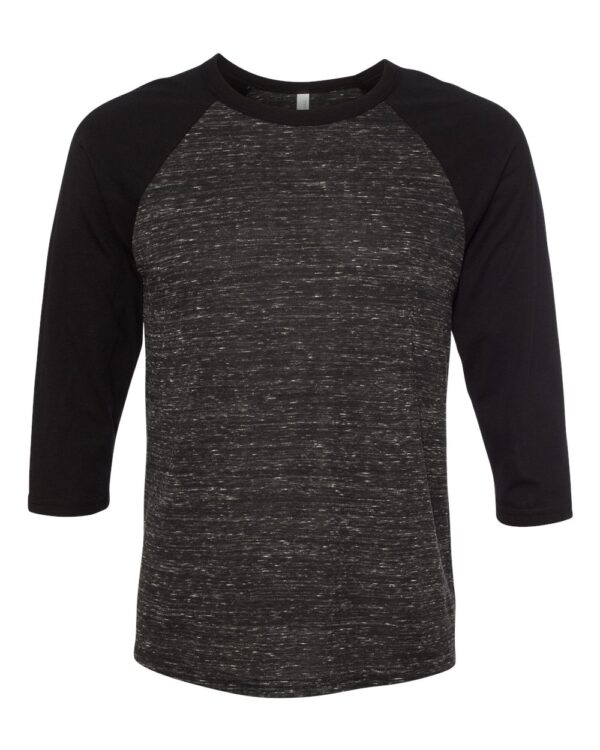 BELLA CANVAS Unisex Three Quarter Sleeve Baseball T-Shirt