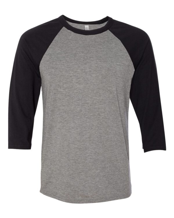 BELLA CANVAS Unisex Three Quarter Sleeve Baseball T-Shirt