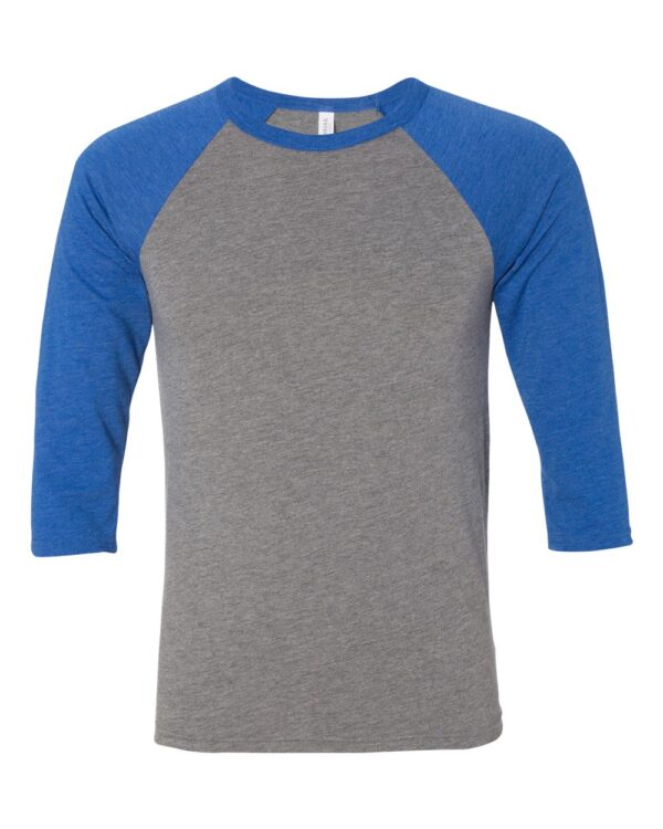 BELLA CANVAS Unisex Three Quarter Sleeve Baseball T-Shirt