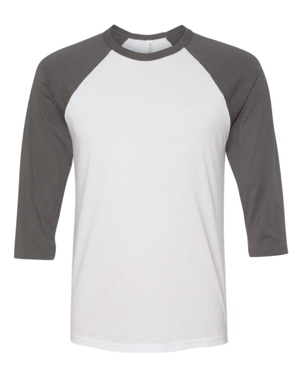 BELLA CANVAS Unisex Three Quarter Sleeve Baseball T-Shirt