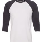 BELLA CANVAS Unisex Three Quarter Sleeve Baseball T-Shirt