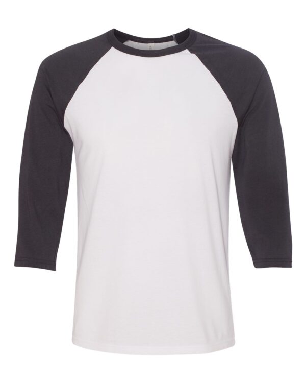 BELLA CANVAS Unisex Three Quarter Sleeve Baseball T-Shirt