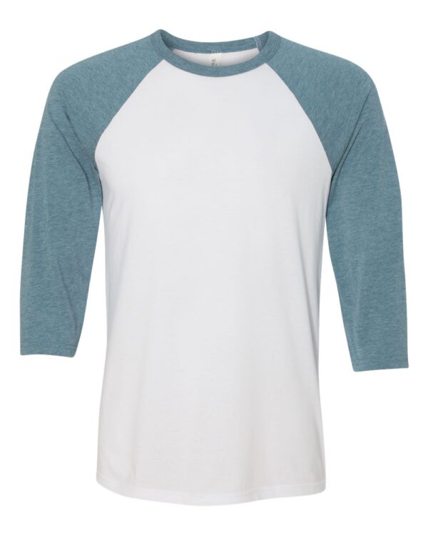 BELLA CANVAS Unisex Three Quarter Sleeve Baseball T-Shirt
