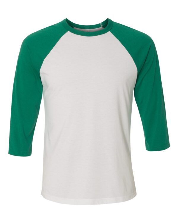BELLA CANVAS Unisex Three Quarter Sleeve Baseball T-Shirt