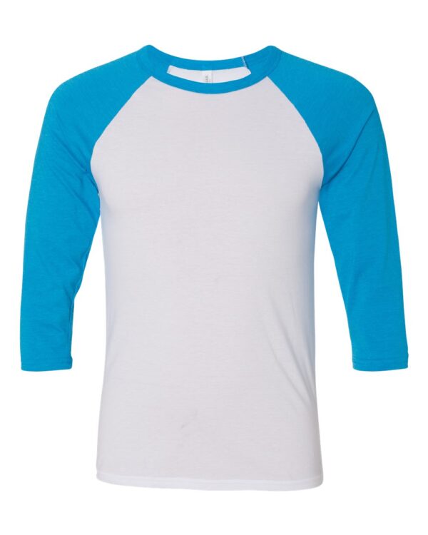 BELLA CANVAS Unisex Three Quarter Sleeve Baseball T-Shirt