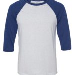 BELLA CANVAS Unisex Three Quarter Sleeve Baseball T-Shirt