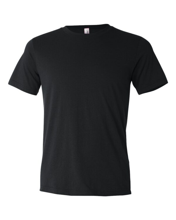 Black Front High Unisex Texture T-Shirt