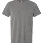 Deep Heather Front High Unisex Texture T-Shirt