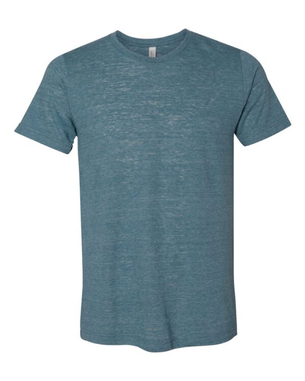 Denim Slub Front High Unisex Texture T-Shirt