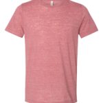 Mauve Front High Unisex Texture T-Shirt