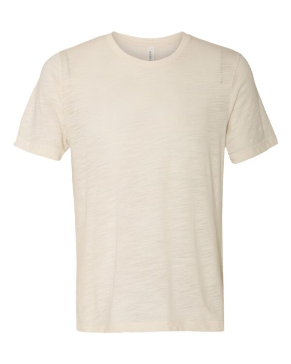 Natural Slib Front High Unisex Texture T-Shirt