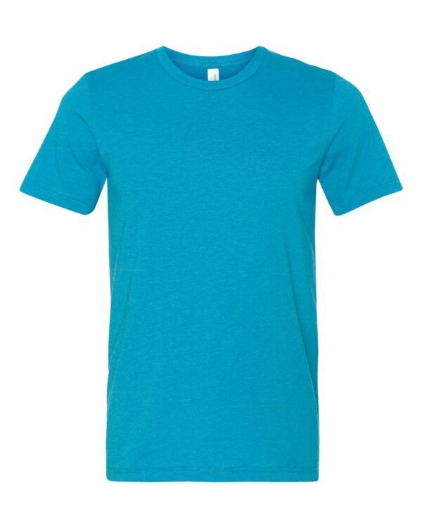 Neon Blue Front High Unisex Texture T-Shirt
