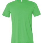 Neon Green Front High Unisex Texture T-Shirt