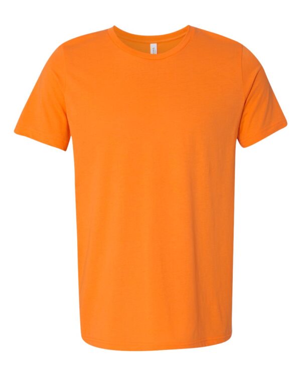 Neon Orange Front High Unisex Texture T-Shirt