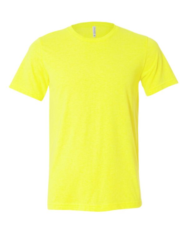Neon Yellow Front High Unisex Texture T-Shirt