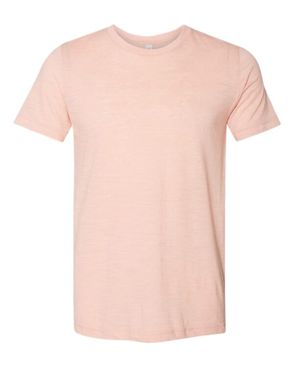 BELLA + CANVAS; Unisex Texture Peach Slub Front High T-Shirt