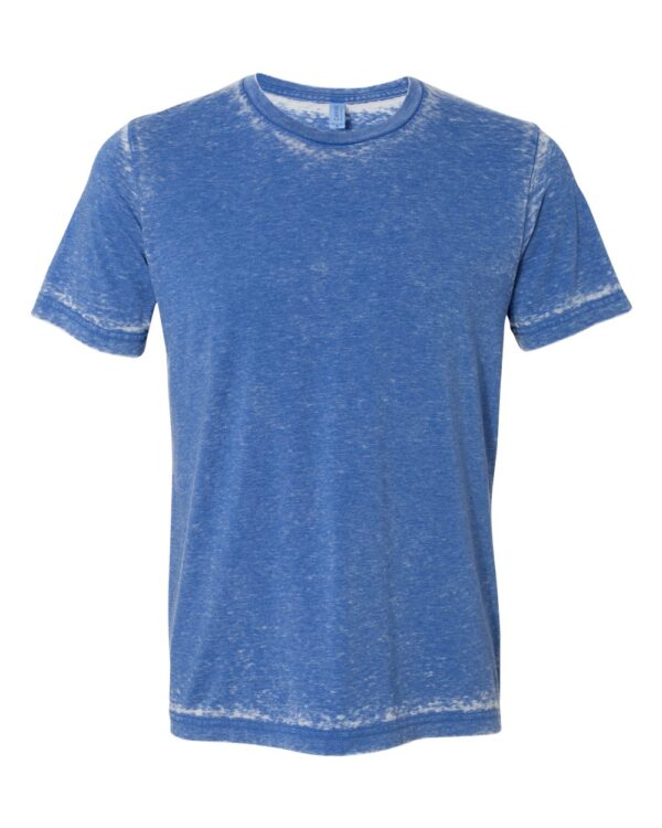 True Royal Acid Wash Front High Unisex Texture T-Shirt