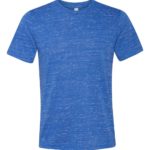 True Royal Marble Front High Unisex Texture T-Shirt