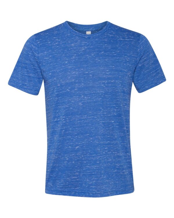 True Royal Marble Front High Unisex Texture T-Shirt