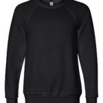 Autumn Front High unisex Sponge Fleece Raglan Sweatshirt