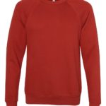 Brick Front High unisex Sponge Fleece Raglan Sweatshirt