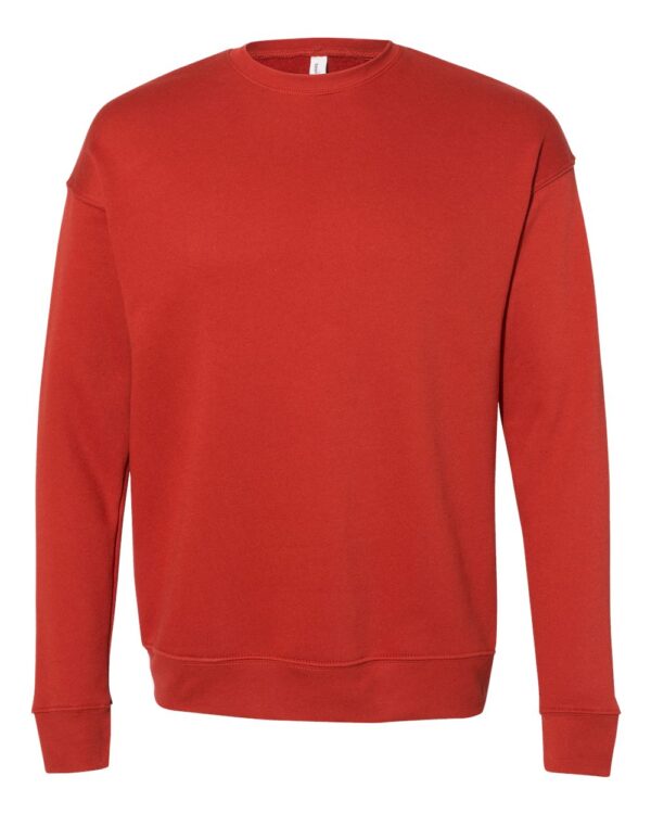Brick Front High Unisex Sponge Fleece Drop Shoulder Sweatshirt