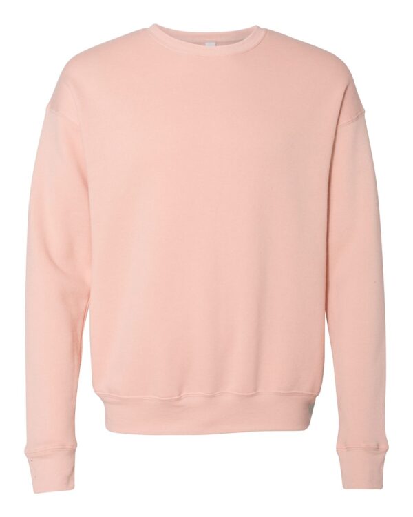 Peach Front High Unisex Sponge Fleece Drop Shoulder Sweatshirt