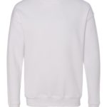 White Front High Unisex Sponge Fleece Drop Shoulder Sweatshirt