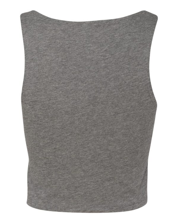 Deep Heather Back High Women’s Cropped Tank