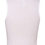 White Back High Women’s Cropped Tank