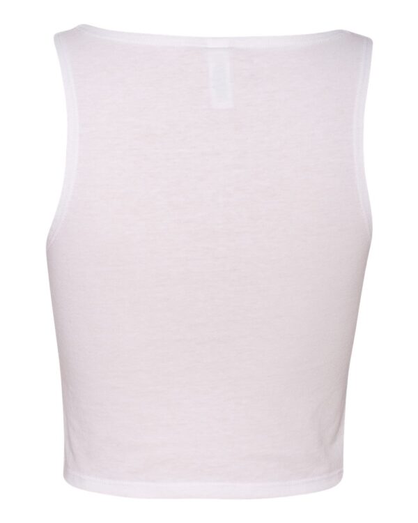 White Back High Women’s Cropped Tank